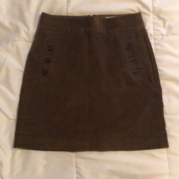 Banana Republic Dresses & Skirts - Banana republic brown suede skirt